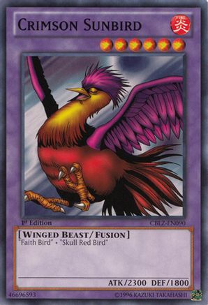 Crimson Sunbird (CBLZ-EN090) - Cosmo Blazer 1st Edition