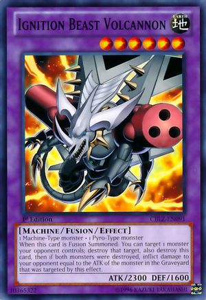 Ignition Beast Volcannon (CBLZ-EN091) - Cosmo Blazer Unlimited