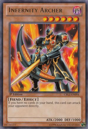 Infernity Archer (CBLZ-EN094) - Cosmo Blazer Unlimited