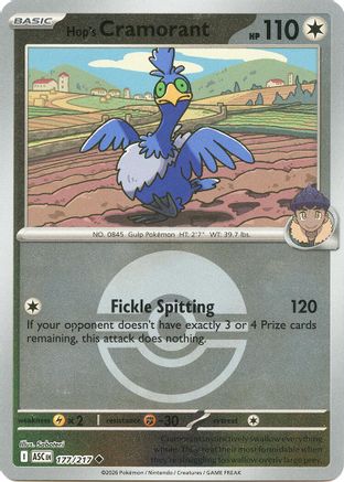 Hop's Cramorant (177/217) (Poke Ball) [Mega Evolution: Ascended Heroes]