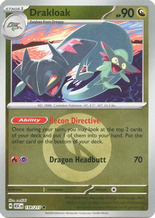 Drakloak (159/217) (Energy Symbol Pattern) [Mega Evolution: Ascended Heroes]