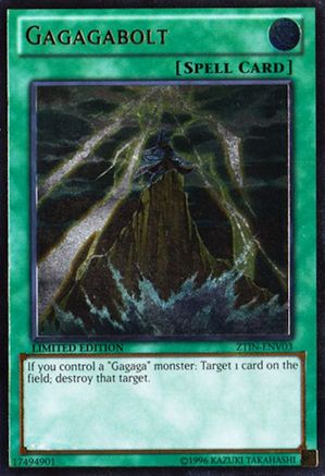 Gagagabolt (UTR) (ZTIN-ENV03) - 2013 Zexal Collection Tin Limited