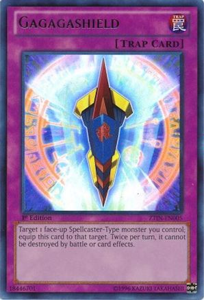 Gagagashield (ZTIN-EN005) - 2013 Zexal Collection Tin 1st Edition