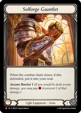Solforge Gauntlet [PEN179] (Compendium of Rathe)