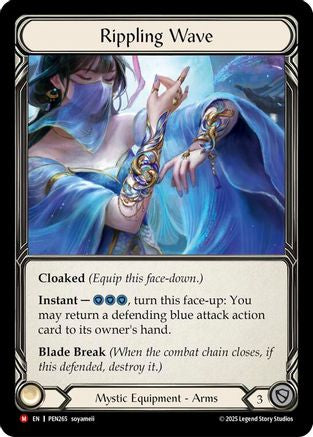 Rippling Wave [PEN265] (Compendium of Rathe)  Cold Foil