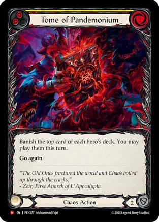 Tome Of Pandemonium (Yellow) [PEN277] (Compendium of Rathe)