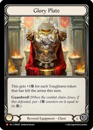 Glory Plate [PEN287] (Compendium of Rathe)  Cold Foil