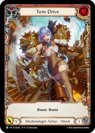 Twin Drive [LGS432] (Promo)  Rainbow Foil