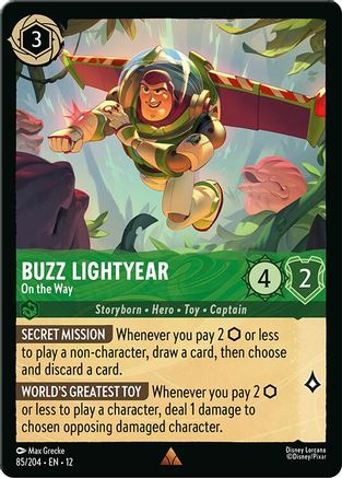 Buzz Lightyear - On the Way (85/204) [Wilds Unknown]