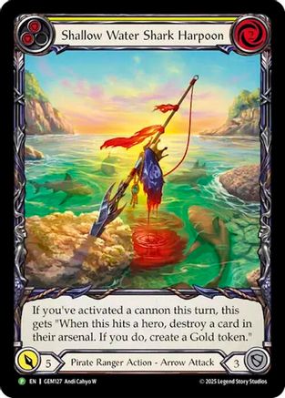 Shallow Water Shark Harpoon [GEM127] (GEM Pack 4)