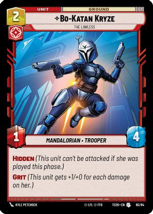 Bo-Katan Kryze - The Lawless (65/64) (65/64) [Twin Suns]
