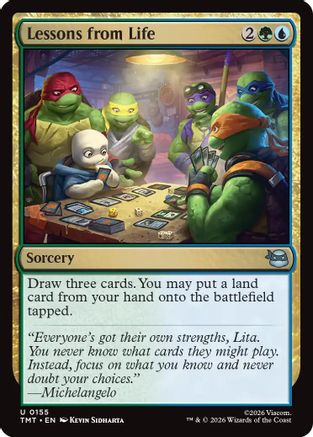 Lessons from Life [Teenage Mutant Ninja Turtles Commander]