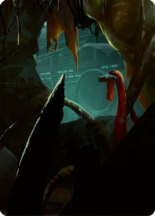 Riptide, Lurker of the Deep // Gravy Bones, Shipwrecked Looter Double Sided Art Card (Bottom Left) - GEM Pack 2