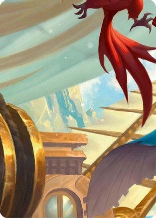 Puffin, Full Steam Ahead // Marlynn, Treasure Hunter Double Sided Art Card (Middle Left) - GEM Pack 2