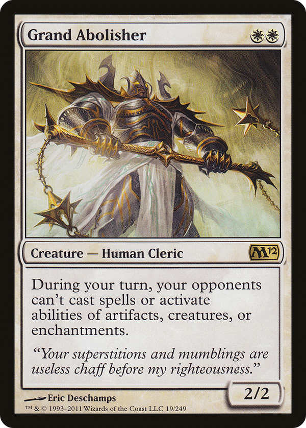Grand Abolisher [Magic 2012]