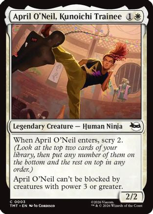 April O'Neil, Kunoichi Trainee [Teenage Mutant Ninja Turtles]