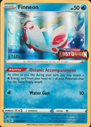 Finneon SWSH240  - Holofoil SWSH Sword & Shield Promo Cards - Promo