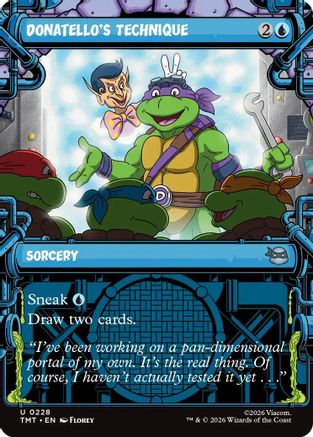 Donatello's Technique (Showcase) [Teenage Mutant Ninja Turtles]