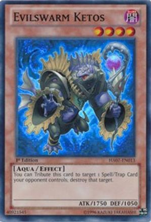 Evilswarm Ketos (HA07-EN013) - Hidden Arsenal 7: Knight of Stars Unlimited