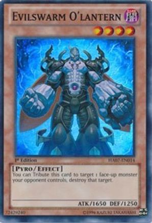 Evilswarm O'lantern (HA07-EN014) - Hidden Arsenal 7: Knight of Stars Unlimited