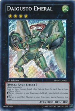 Daigusto Emeral (HA07-EN020) - Hidden Arsenal 7: Knight of Stars Unlimited