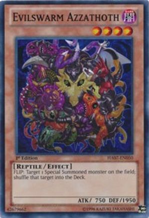 Evilswarm Azzathoth (HA07-EN050) - Hidden Arsenal 7: Knight of Stars Unlimited