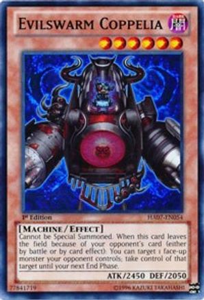 Evilswarm Coppelia (HA07-EN054) - Hidden Arsenal 7: Knight of Stars Unlimited