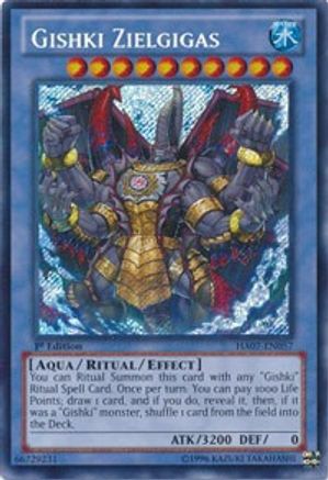 Gishki Zielgigas (HA07-EN057) - Hidden Arsenal 7: Knight of Stars 1st Edition