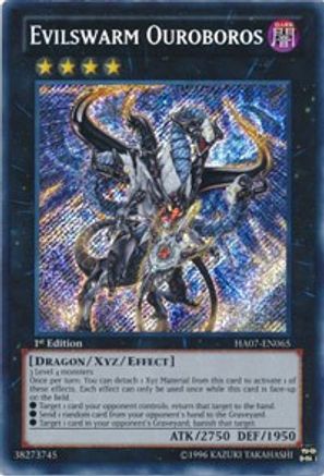 Evilswarm Ouroboros (HA07-EN065) - Hidden Arsenal 7: Knight of Stars Unlimited