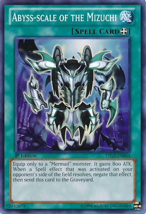 Abyss-scale of the Mizuchi (LTGY-EN064) - Lord of the Tachyon Galaxy Unlimited