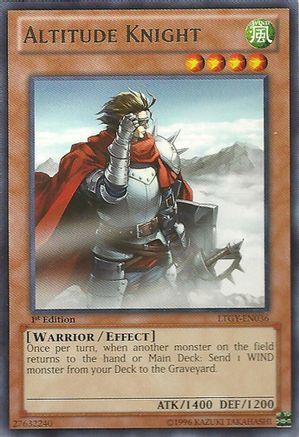 Altitude Knight (LTGY-EN036) - Lord of the Tachyon Galaxy Unlimited