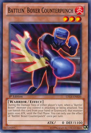 Battlin' Boxer Counterpunch (LTGY-EN020) - Lord of the Tachyon Galaxy 1st Edition