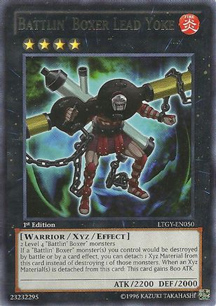 Battlin' Boxer Lead Yoke (LTGY-EN050) - Lord of the Tachyon Galaxy Unlimited