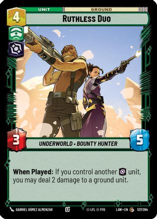 Ruthless Duo (137/264) - A Lawless Time