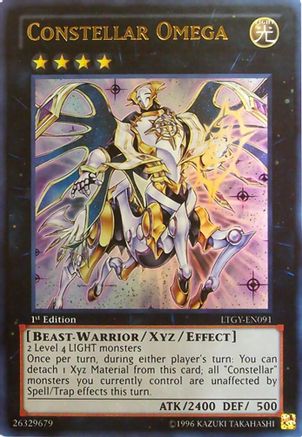Constellar Omega (LTGY-EN091) - Lord of the Tachyon Galaxy 1st Edition