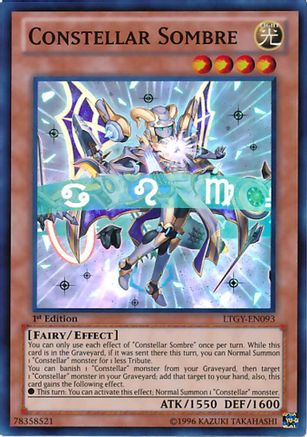 Constellar Sombre (LTGY-EN093) - Lord of the Tachyon Galaxy Unlimited