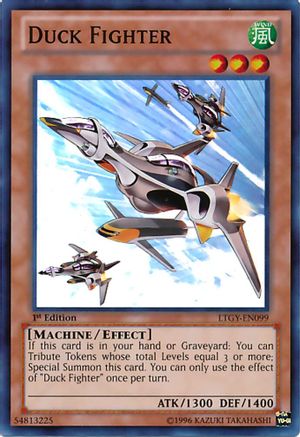 Duck Fighter (LTGY-EN099) - Lord of the Tachyon Galaxy Unlimited