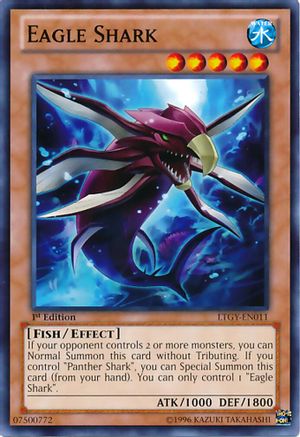 Eagle Shark (LTGY-EN011) - Lord of the Tachyon Galaxy Unlimited