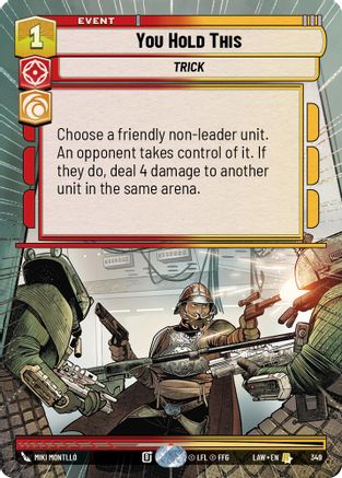 You Hold This (Hyperspace) (349) - A Lawless Time