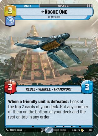 Rogue One - At Any Cost (Hyperspace) (383) - A Lawless Time