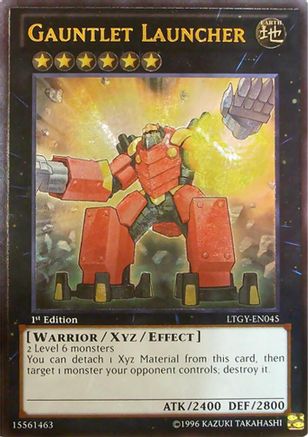 Gauntlet Launcher (UTR) (LTGY-EN045) - Lord of the Tachyon Galaxy 1st Edition