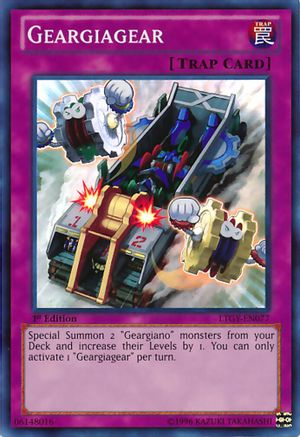 Geargiagear (LTGY-EN077) - Lord of the Tachyon Galaxy Unlimited
