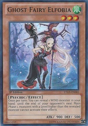 Ghost Fairy Elfobia (LTGY-EN085) - Lord of the Tachyon Galaxy Unlimited