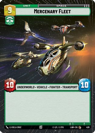 Mercenary Fleet (Hyperspace) (428) - A Lawless Time
