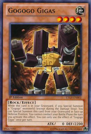 Gogogo Gigas (LTGY-EN002) - Lord of the Tachyon Galaxy Unlimited