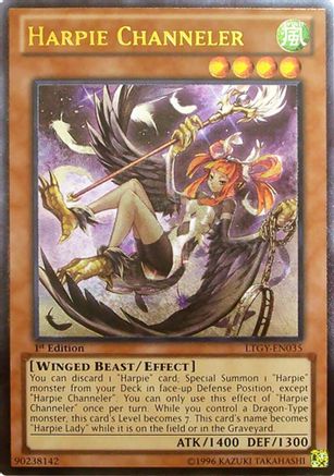Harpie Channeler (UTR) (LTGY-EN035) - Lord of the Tachyon Galaxy 1st Edition