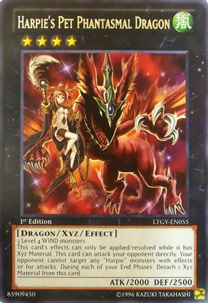 Harpie's Pet Phantasmal Dragon (LTGY-EN055) - Lord of the Tachyon Galaxy 1st Edition
