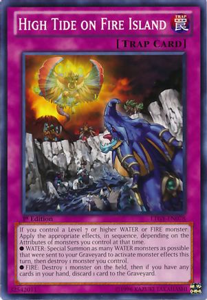 High Tide on Fire Island (LTGY-EN078) - Lord of the Tachyon Galaxy 1st Edition