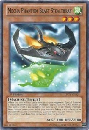Mecha Phantom Beast Stealthray (LTGY-EN024) - Lord of the Tachyon Galaxy Unlimited