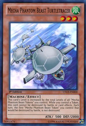 Mecha Phantom Beast Turtletracer (LTGY-EN000) - Lord of the Tachyon Galaxy Unlimited